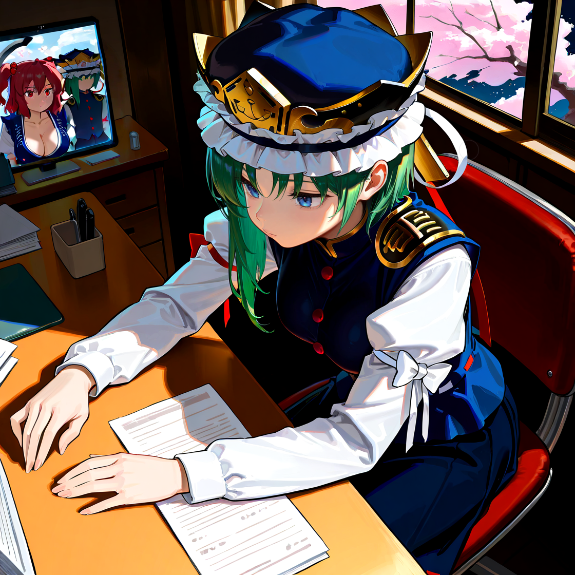 Card background