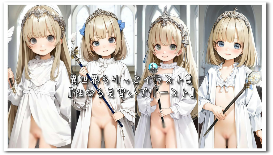 【ろり追憶保管庫】2024/9/18 リクエスト品『性なる見習いプリースト』