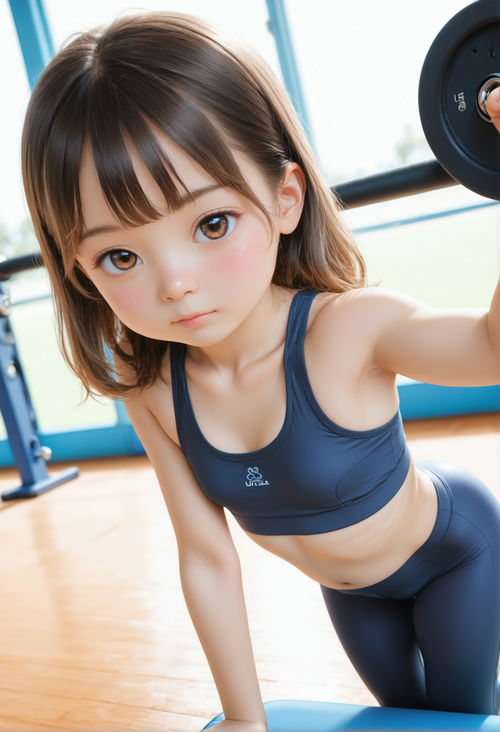 フィットネスシリーズ①(Semi-Real）