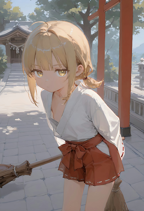 金髪巫女【全頁】