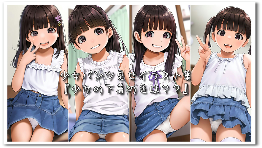 【ろり追憶保管庫】2024/8/28『少女の下着の色は？？』