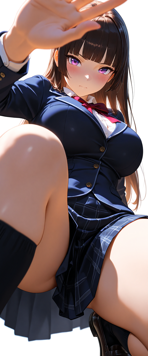 『見えそうで見えない唯ちゃん①』