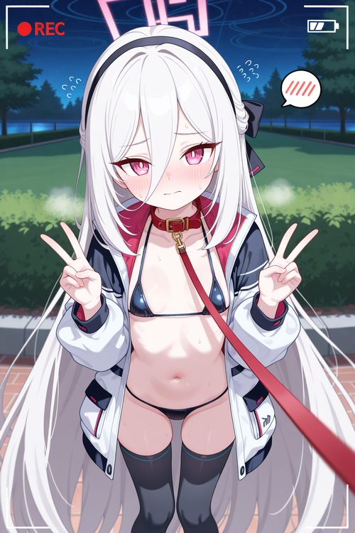 夜のお散歩