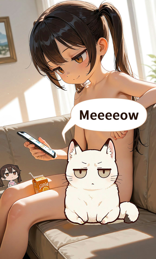 ジト目ちゃん、😍😍😍