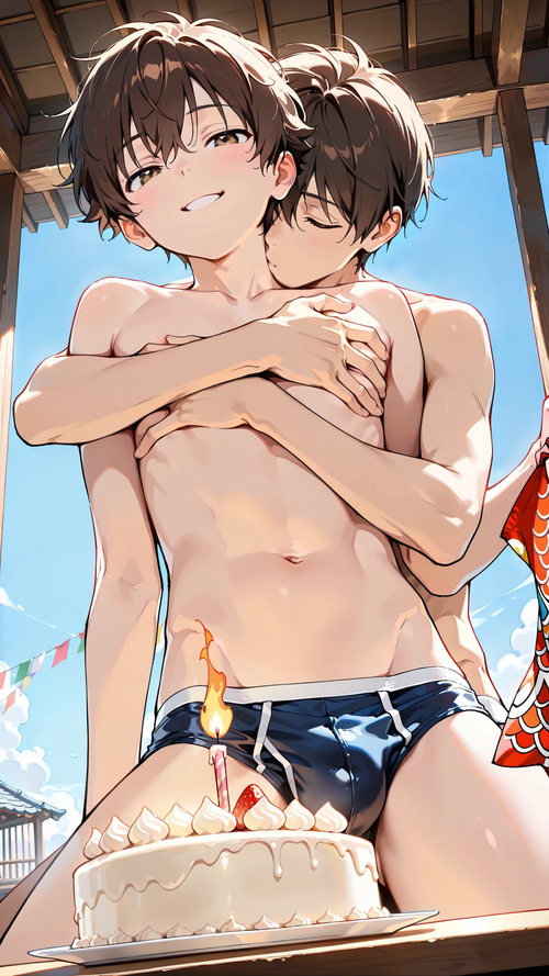 【限定壁紙】朝よわ男子5月