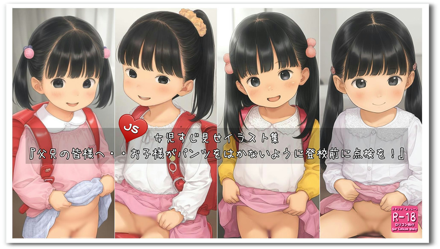【ろり追憶保管庫】2025/2/26『父兄の皆様へ・・お子様がパンツをはかないように登校前に点検を！