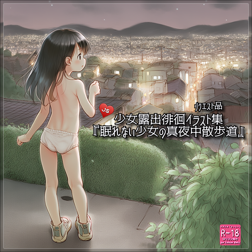 リクエスト品『眠れない少女の真夜中散歩道』