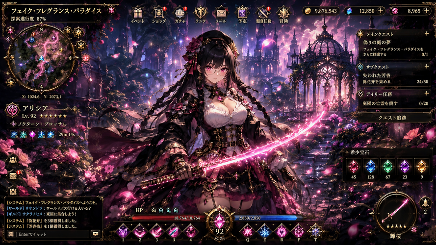 Card background