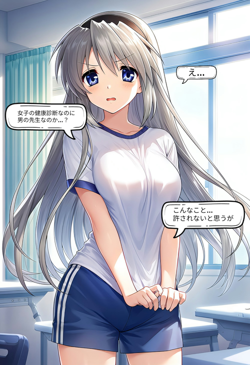 【CLA○NAD】坂○　智代(健康診断)セリフあり