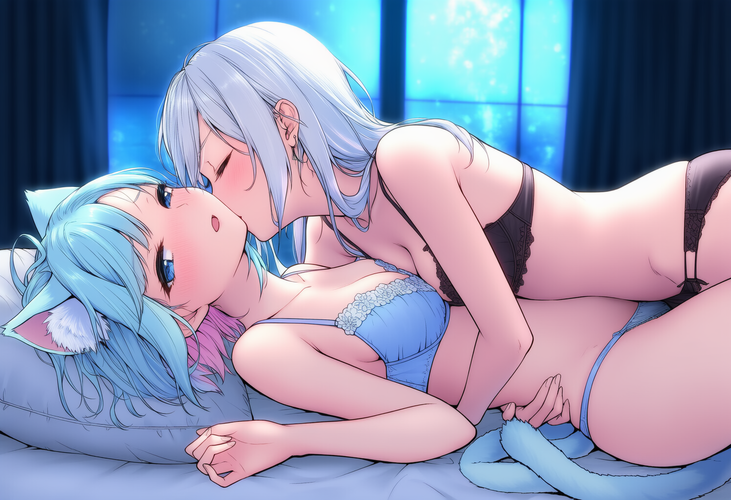 うちの二人のふたなりエッチ