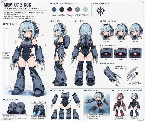 MS GIRL（MSM-07 ズゴック）