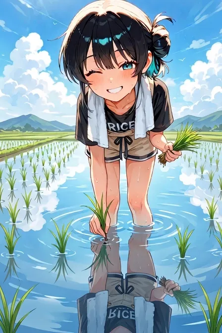 美味しく育ってよ♪