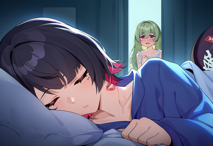 【ゼンゼロ】エレン×カリン　百合エッチ