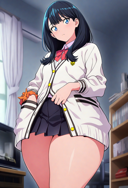 宝多六花　肥満化(＋R18)