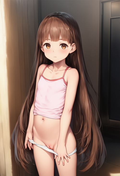 少女に大事なところを見せてもらう【生えかけJ〇たくし上げ】⑫