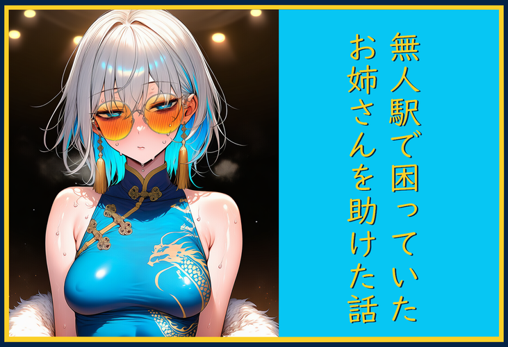 無人駅で困っていたお姉さんを助けた話