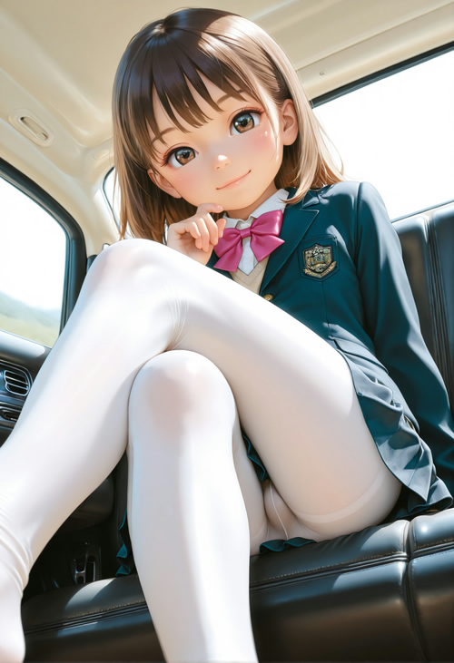 パンストシリーズ⑦車内