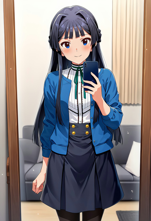 【ア○ドルマスターミ○オンライブ！】最○　静香(自撮り)セリフなし