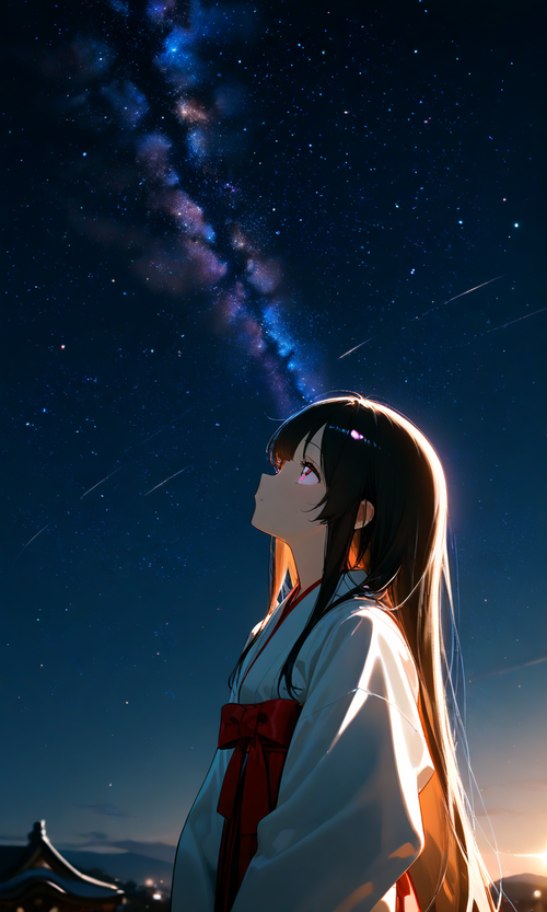 天の川に祈りを。