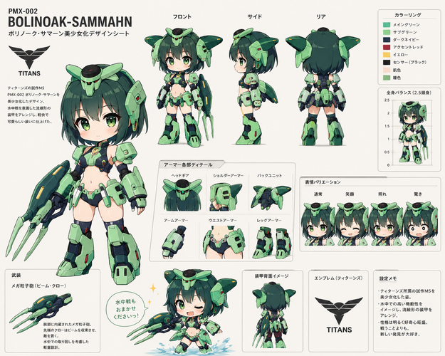 MS GIRL（PMX-002 ボリノーク・サマーン）