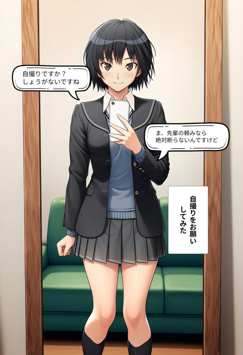 【ア○ガミ】七○　逢(自撮り)セリフあり