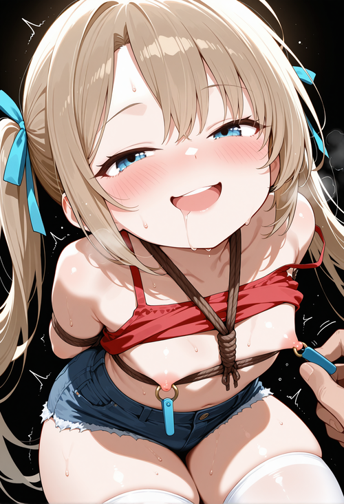 乳首を虐めてください ／Please tease my nipples
