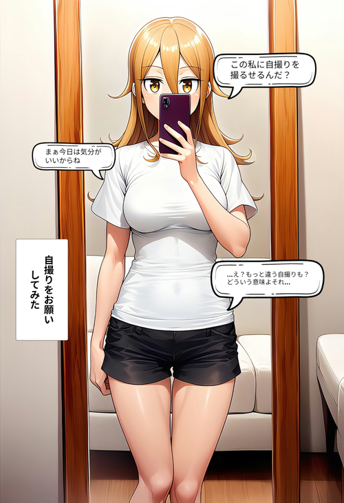 【ダ○ベル何キロ持てる？】愛菜　る○か(自撮り)セリフあり