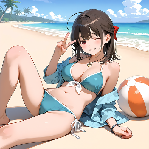 水着の姫たち #45