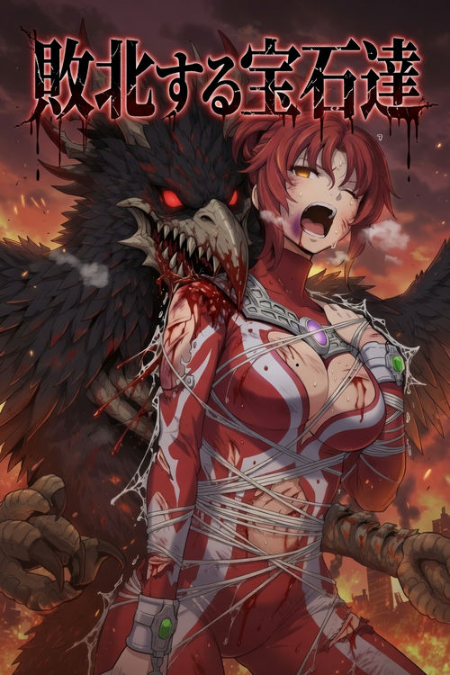 BOOTH版「敗北する宝石達」発売！！