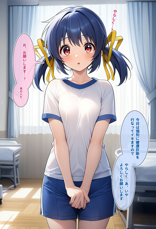 【CLANN○D】春○　芽衣(健康診断)セリフあり