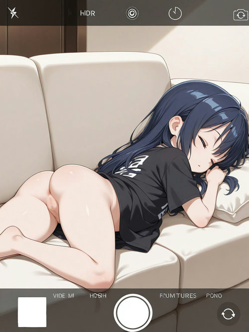 おねむ（履いてない）