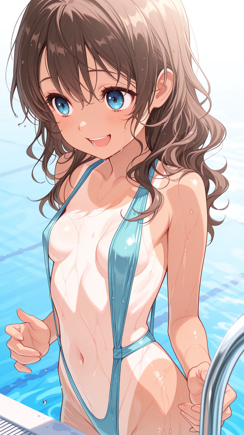 グラビアフォトシリーズ：スリングショット競泳水着【月城 美月】支援者限定