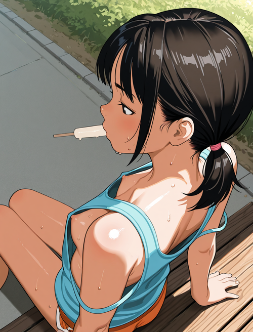 乳首チライラストコンテスト開催！胸チラ マンチラ アナルチラ画像など集え！トイレン