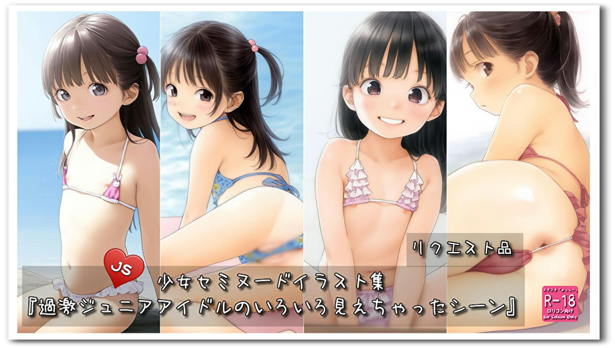 【ろり追憶保管庫】2025/3/22 リクエスト品『過激ジュニアアイドルのいろいろ見えちゃったシーン』