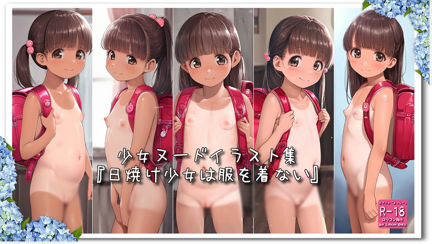 【ろり追憶保管庫】2024/7/27『日焼け少女は服を着ない』☆