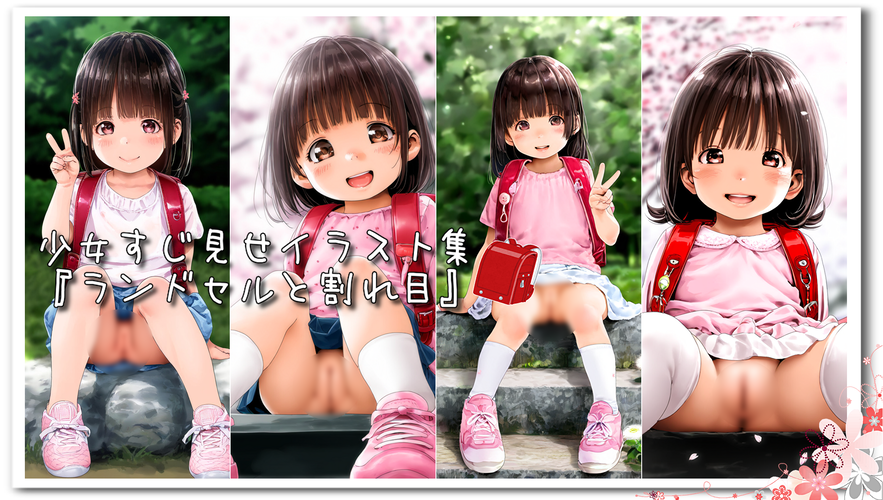 【ろり追憶保管庫】（画像追加）『ランドセルと割れ目』☆