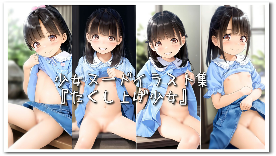 【ろり追憶保管庫】2024/6/1『たくし上げ少女』☆