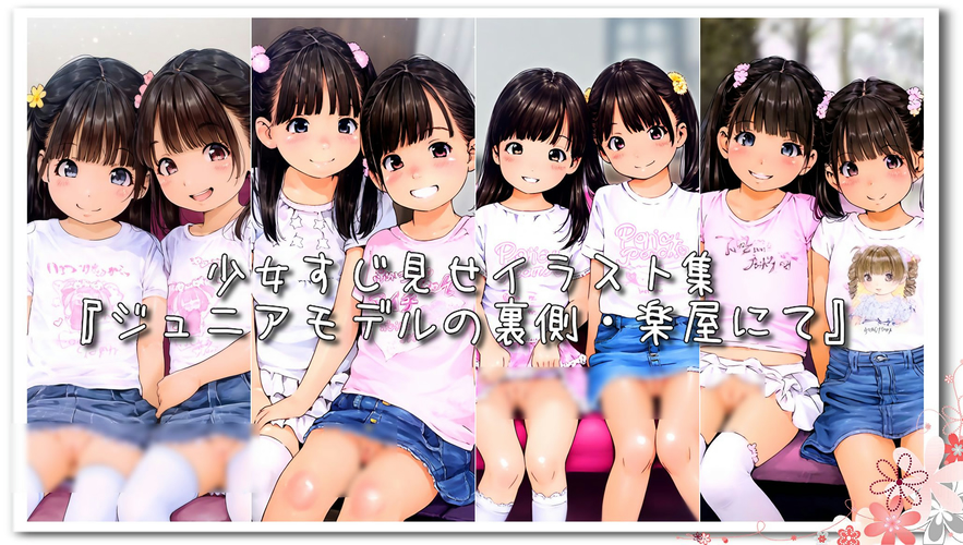 【ろり追憶保管庫】（画像追加）2024/5/11『ジュニアモデルの裏側・楽屋にて』☆