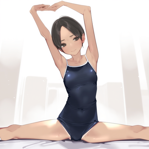 JKちゃんの妹ちゃん ① 準備体操♪