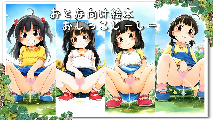 【ろり追憶保管庫】2024/3/9『おとな向け絵本　おしっこしーしー』☆