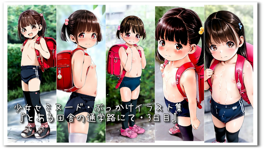 【ろり追憶保管庫】（廃盤作品）2024/4/3『とある田舎の通学路にて・3日目』☆