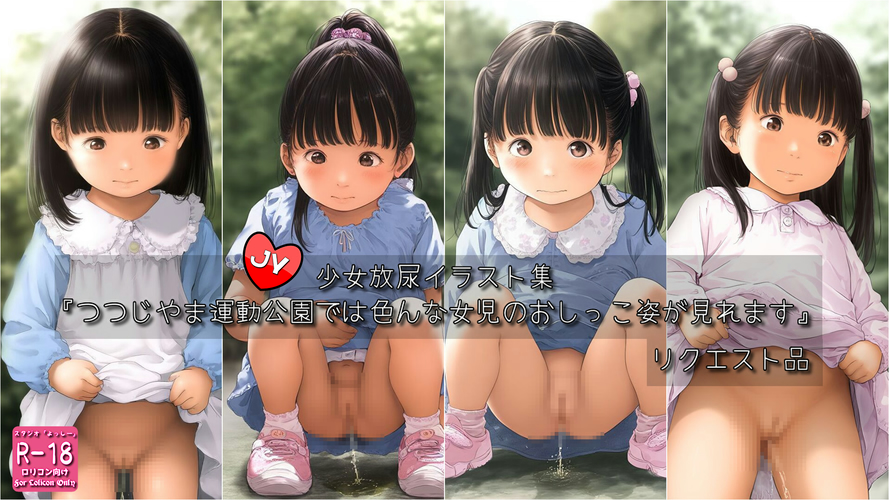 【ろり追憶保管庫】2025/6/8 リクエスト品『つつじやま運動公園では色んな女児のおしっこ姿が見れます』☆