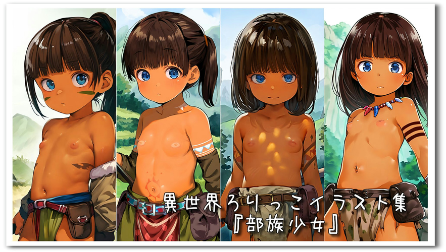 【ろり追憶保管庫】（画像追加）2024/5/1『部族少女』