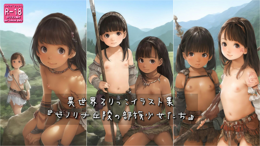 【ろり追憶保管庫】2025/6/15『ゼノリナ丘陵の部族少女たち』☆