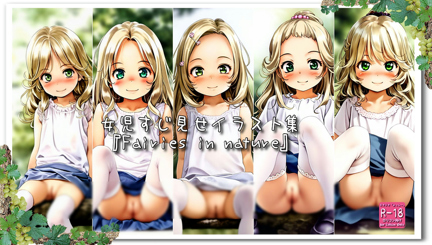 【ろり追憶保管庫】（画像追加）2024/4/18『Fairies in nature』