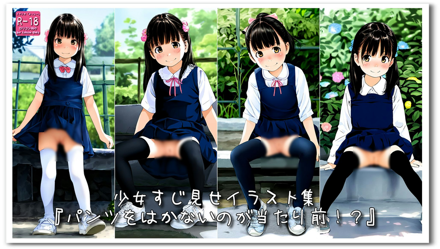 【ろり追憶保管庫】（廃盤作品）2024/4/10『パンツをはかないのが当たり前！？』