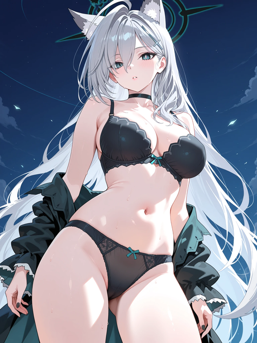 【R15】ブルアカ　シロコ（テラー）｜魅惑の下着