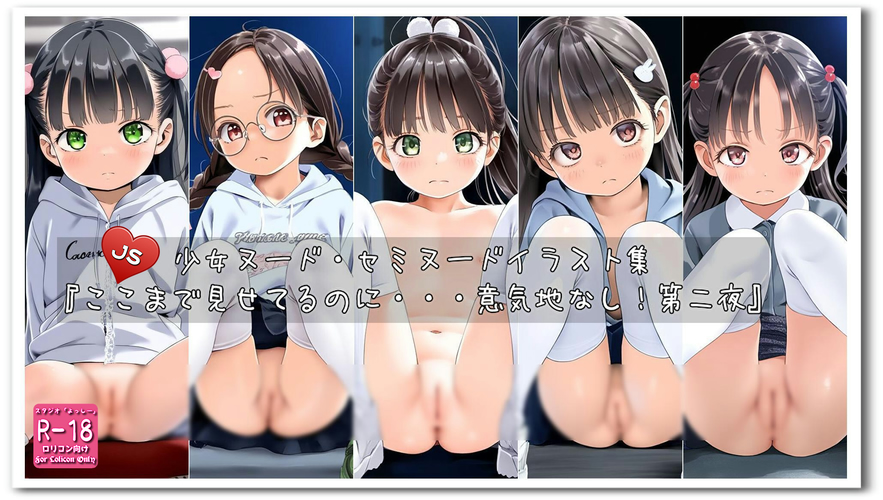 【ろり追憶保管庫】（廃盤作品）2024/2/15『ここまで見せてるのに・・・意気地なし！第二夜』
