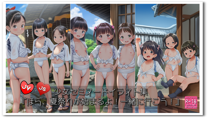 【ろり追憶保管庫】2025/7/17『ほら、夏祭りが始まるよ！一緒に行こう！』