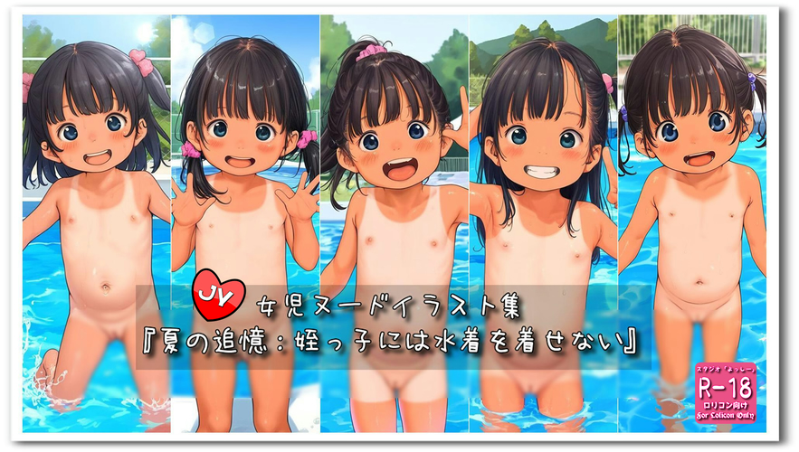 【ろり追憶保管庫】2024/11/3 『夏の追憶：姪っ子には水着を着せない』